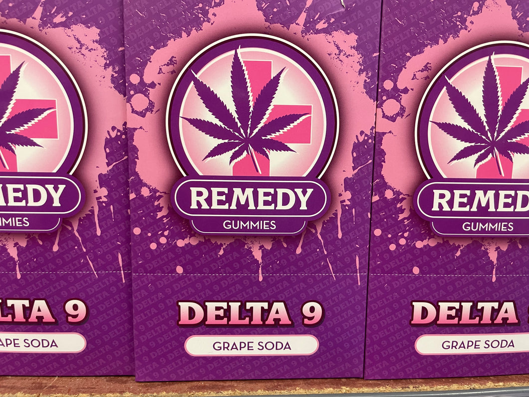 Delta 9  Gummies Grape Soda 100mg